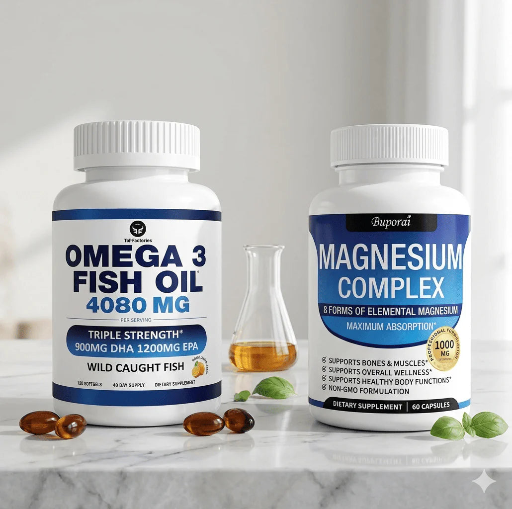 Magnesio y Omega 3: La Combinación Base del Bienestar
