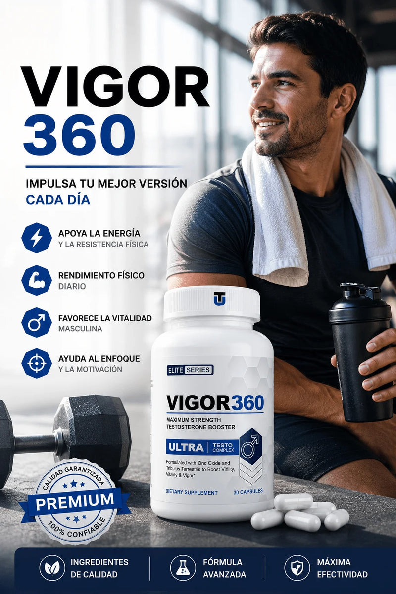 Vigor360 — Zinc y Tribulus Terrestris Ultra Complex