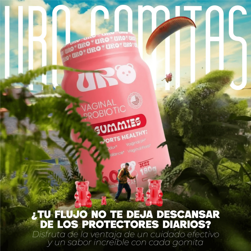 Probiótico Vaginal en Gomitas Sabor Frutal