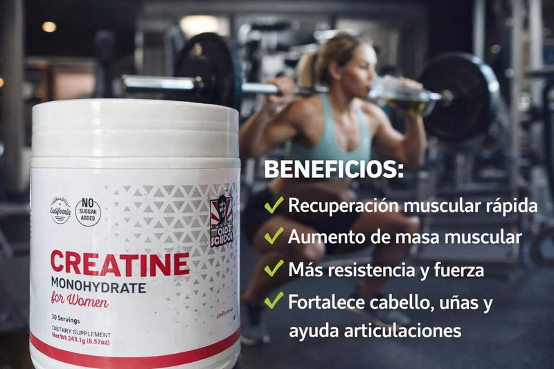 Creatina Monohydrate Mujer