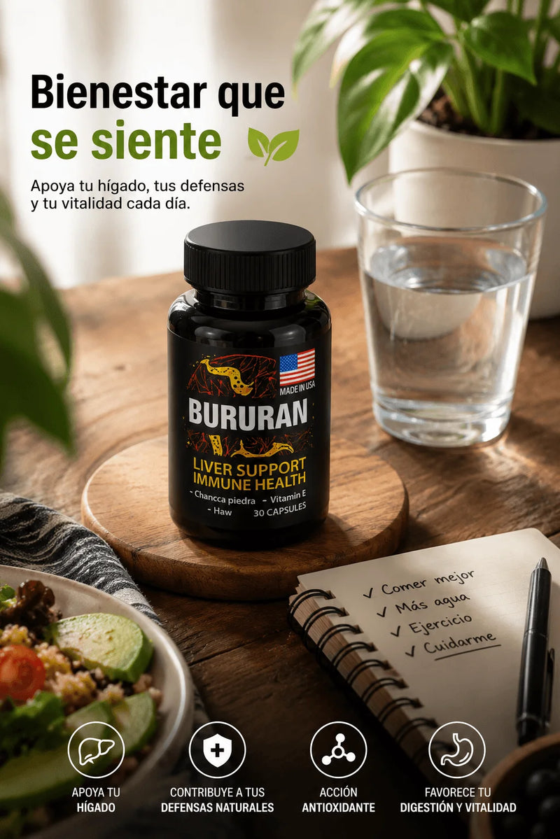 Bururan — Chanca Piedra, Espino y Vitamina E