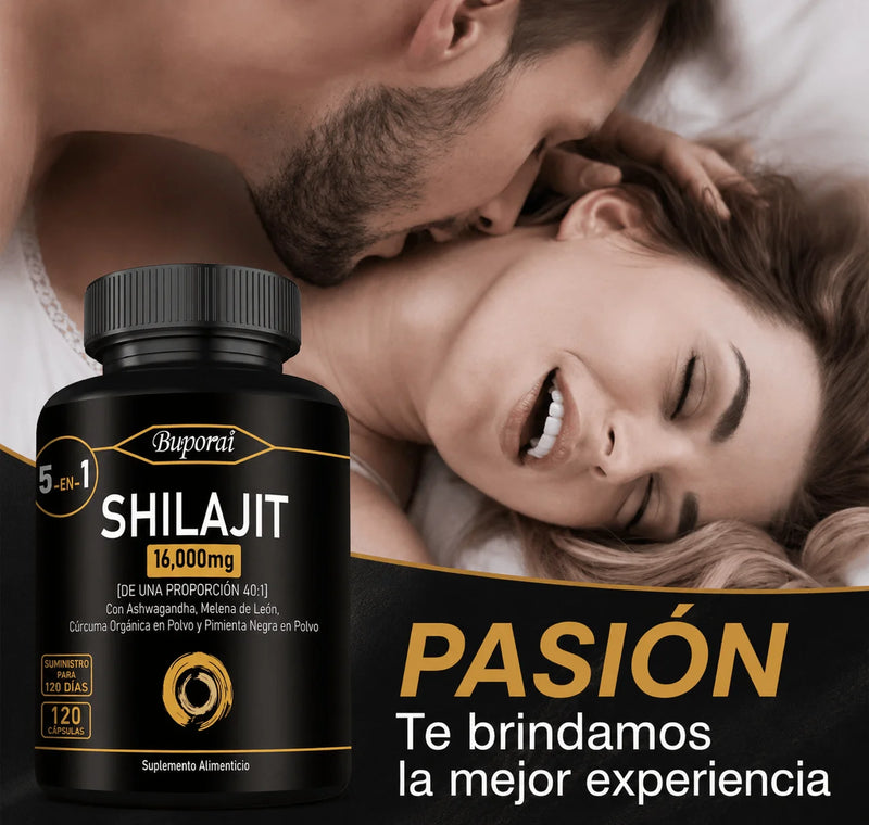 Shilajit Puro 16,000mg 60 Caps