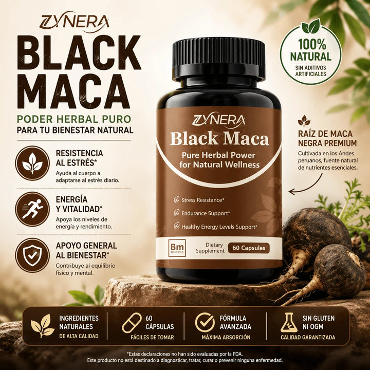Maca Negra Pura 60 Caps