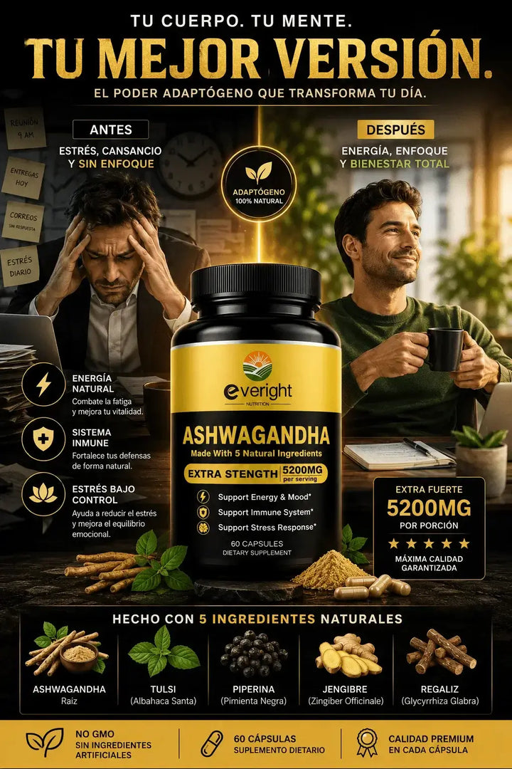 Ashwagandha 5200mg 60 Caps