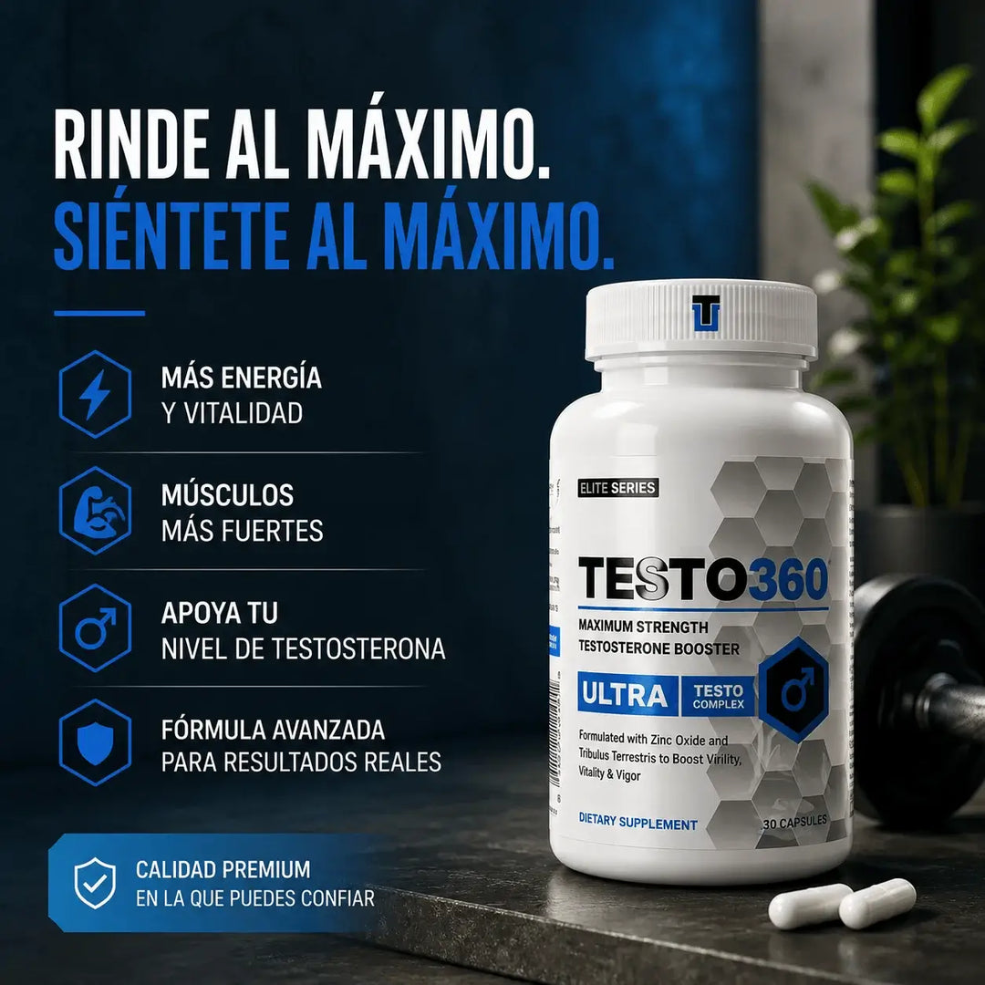 Testo 360 Ultra Complex: Zinc + Tribulus Terrestris