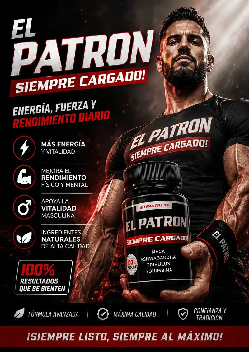 El Patron: Maca, Ashwagandha y Tribulus