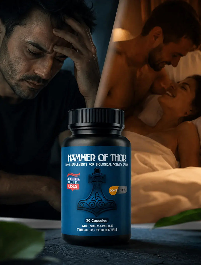 Hammer Of Thor: Tribulus Terrestris 600mg — Energía y Vitalidad Masculina