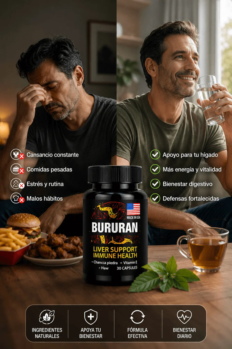 Bururan — Chanca Piedra, Espino y Vitamina E