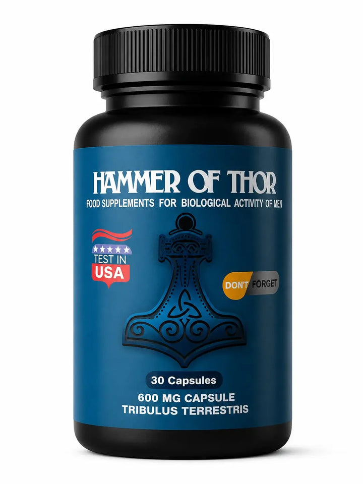 Hammer Of Thor: Tribulus Terrestris 600mg — Energía y Vitalidad Masculina