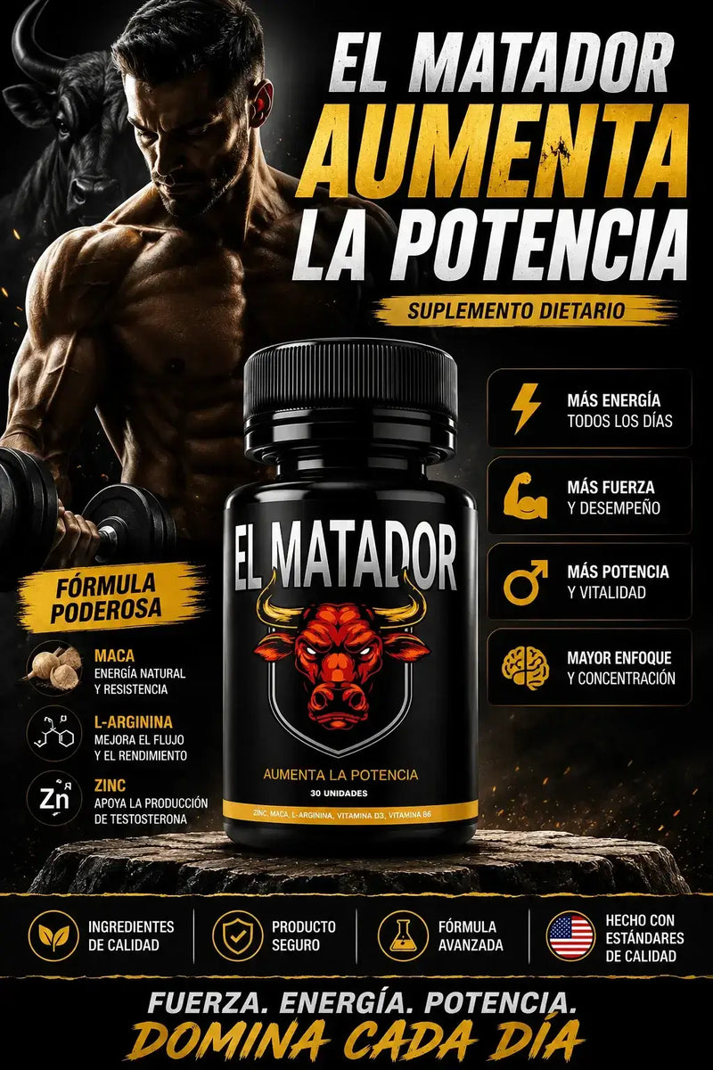 El Matador Potenciador Masculino