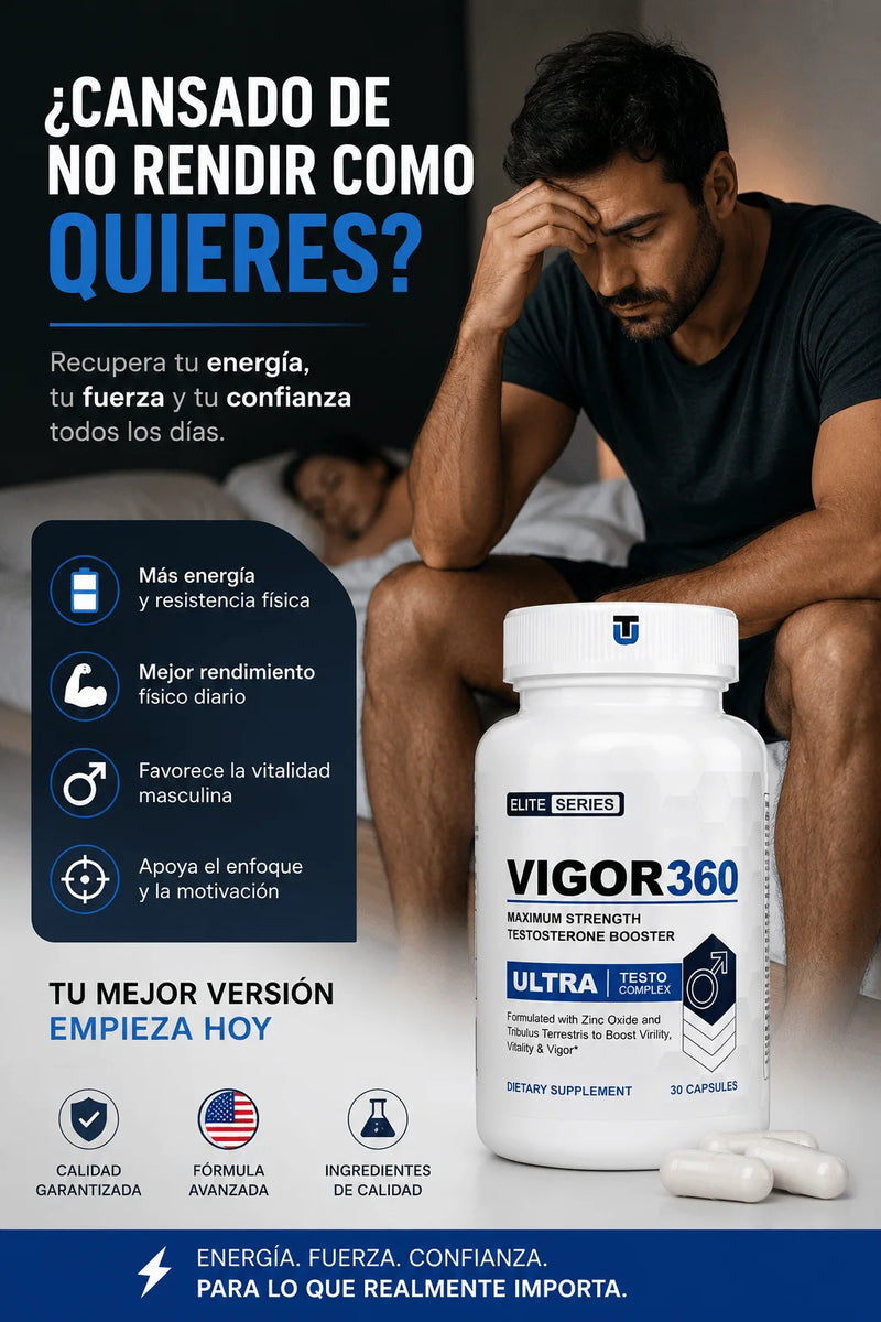 Vigor360 — Zinc y Tribulus Terrestris Ultra Complex